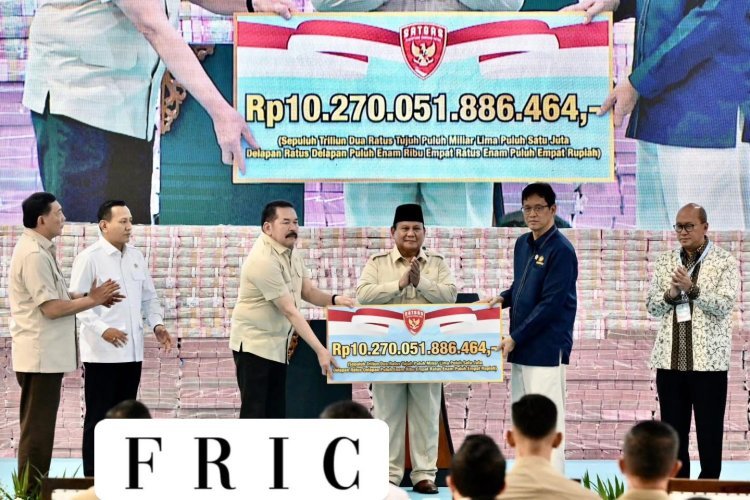Presiden Prabowo Saksikan Penyerahan Denda Administratif Rp10,27 Triliun dan Pengembalian 2,37 Juta Hektare Kawasan Hutan ke Negara