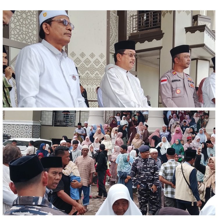 Bupati Aceh Singkil dan Forkopimda Lepas Jemaah Haji Kloter 12 di Masjid Nurul Makmur