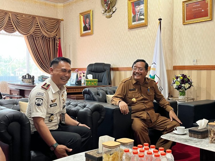 Karutan Klas IIB Singkil Jalin Silaturahmi dengan Bupati Aceh Singkil, Perkuat Sinergi Pembinaan Warga Binaan