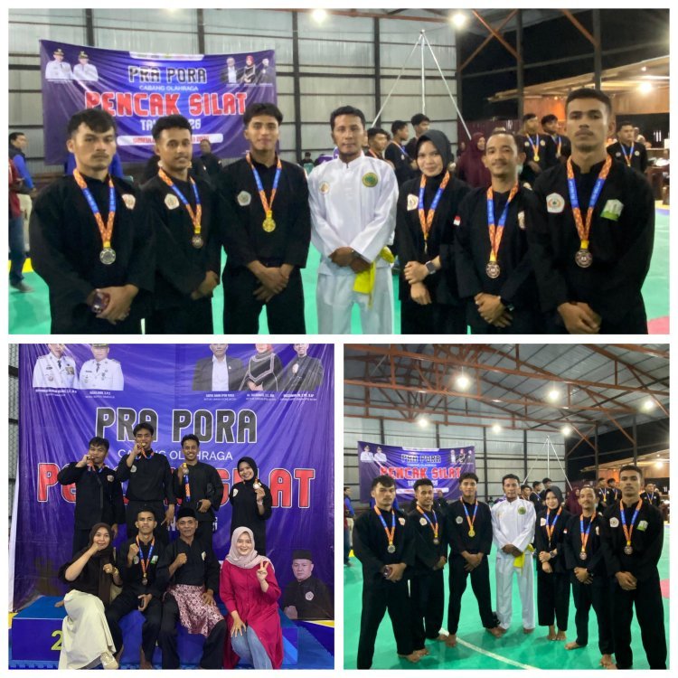 Pesilat Aceh Singkil Borong Medali di Pra-PORA 2026 Simeulue-Sinabang, Sabet 1 Emas