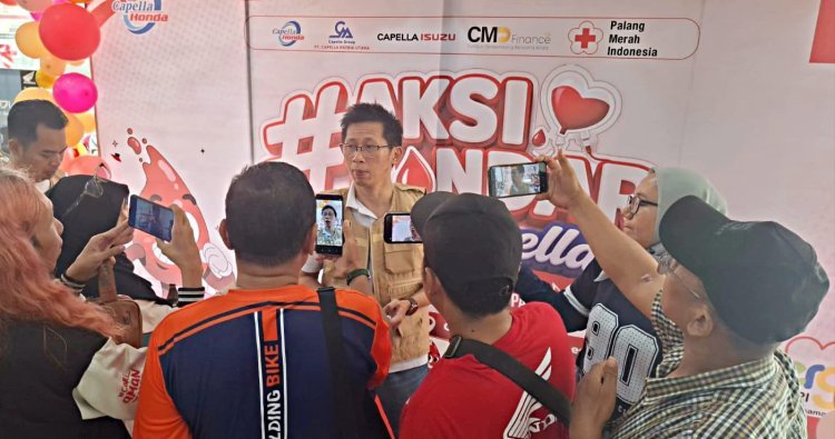 Aksi Kemanusiaan Capella Group Batam, 62 Kantong Darah Terkumpul di Donor Darah Tembesi