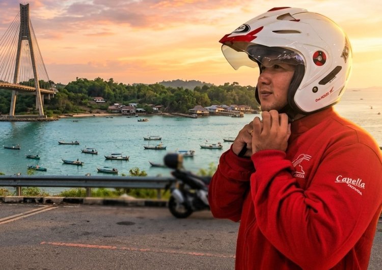Capella Honda Kepri Ingatkan Pentingnya Memilih Helm Berstandar SNI
