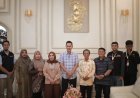 Sekda Aceh Terima Tim Pendataan Sensus Ekonomi 2026 di Kediaman Resmi