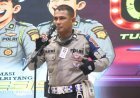 Bripka  Nanda Karmila Juara stand Up Komedi Bhayangkara Fest 80