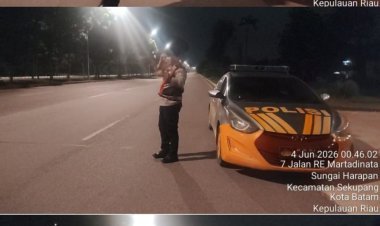 Polsek Sekupang Intensifkan Patroli Dini Hari, Antisipasi Balap Liar dan Kejahatan Jalanan