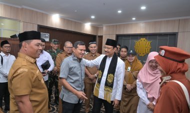 Wagub Aceh Sambut Kunjungan Mensos RI ke Sekolah Rakyat Sentra Darussa’adah