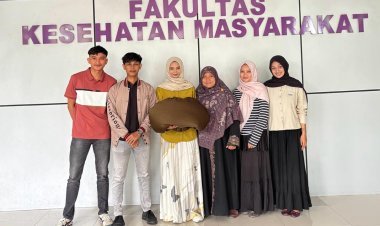 Dosen Bersama Mahasiswa FKM UNMUHA berhasil menciptakan inovasi, Pemanfaatan Limbah Styrofoam menjadi Bean Bag Sofa
