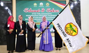 Mukarramah Fadhlullah Terpilih Aklamasi Pimpin PERWOSI Aceh Periode 2026–2030