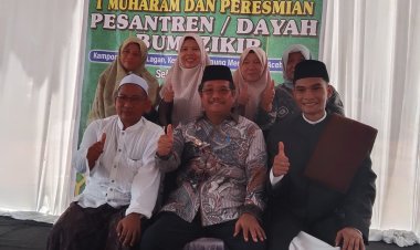 Peringatan 1 Muharram 1448 H Dipusatkan di Dayah Bumi Zikir Gunung Lagan, Bupati Aceh Singkil Resmikan Pesantren