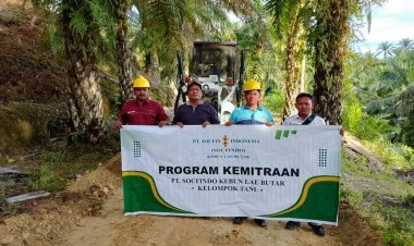 PT Socfindo Kebun Lae Butar Terus Dorong Petani Mitra Tingkatkan Hasil Pertanian