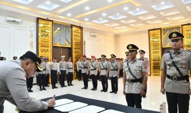 Empat Pejabat Polres Aceh Timur Berganti, Kapolres Tekankan Profesionalisme dan Pelayanan Prima
