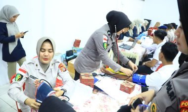 Sambut Hari Bhayangkara ke-80, Polda Aceh Kumpulkan 92 Kantong Darah untuk Masyarakat