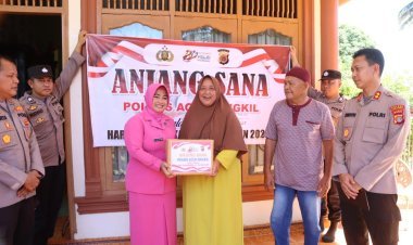 Dalam Rangka Hari Bhayangkara ke-80, Polres Aceh Singkil Laksanakan Anjangsana ke Purnawirawan Polri dan Warakawuri