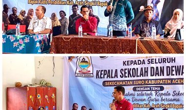 Plt Kadis Pendidikan Ajak Kepala Sekolah dan Guru Jaga Mutu Pendidikan Jelang Tahun Ajaran Baru