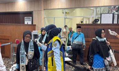Jemaah Haji Aceh Telah Tiba di Tanah Air sebanyak 1.959 Tersisa 8 Kloter di Madinah dan 1 Kloter di Makkah