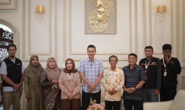 Sekda Aceh Terima Tim Pendataan Sensus Ekonomi 2026 di Kediaman Resmi