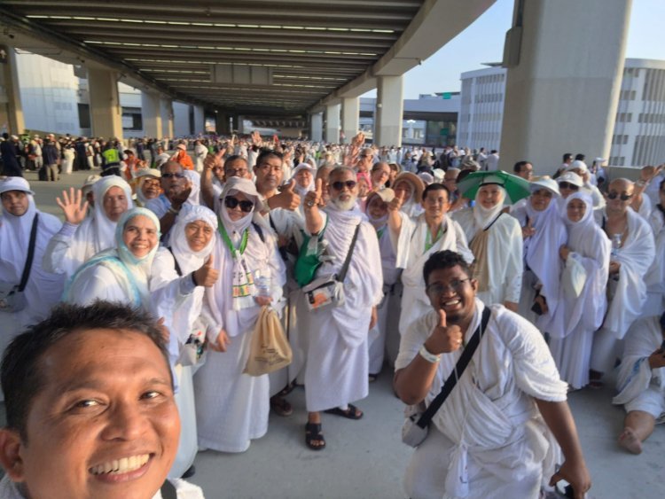 392 Jemaah BTJ-02 Jadi Kloter Pertama Jemaah Haji Aceh Bergerak dari Makkah ke Madinah