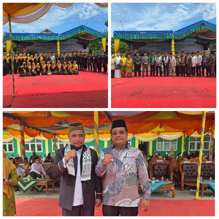 Bupati Aceh Singkil Tekankan Pentingnya Mencetak Generasi Qur’ani pada Wisuda Tahfidz SMP Muhammadiyah