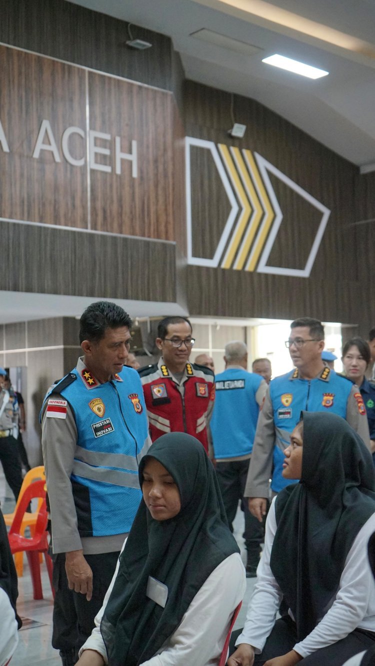175 Calon Bintara Polri Ikuti Pemeriksaan Kesehatan Tahap II di Polda Aceh