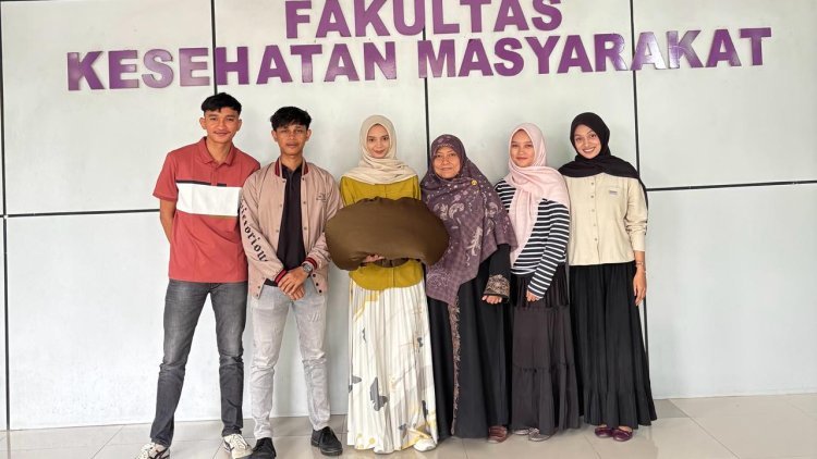 Dosen Bersama Mahasiswa FKM UNMUHA berhasil menciptakan inovasi, Pemanfaatan Limbah Styrofoam menjadi Bean Bag Sofa