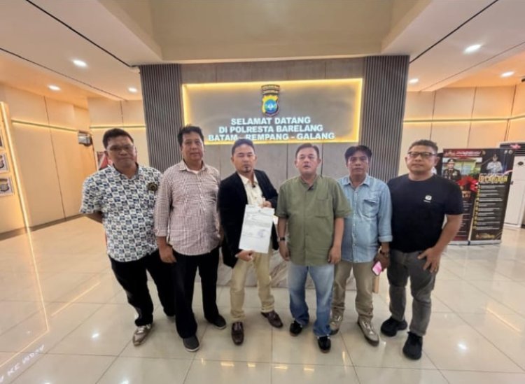 Wakil Ketua PWI Kepri Laporkan Manajemen HH Club ke Polresta Barelang, PWI Siapkan Tim Hukum Kawal Kasus Dugaan Pencemaran Nama Baik