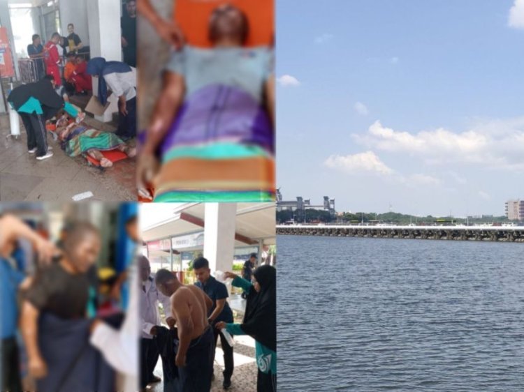 Kapal Aceh Hebat 2 terjadi ledakan di pelabuhan Ulee lheu.