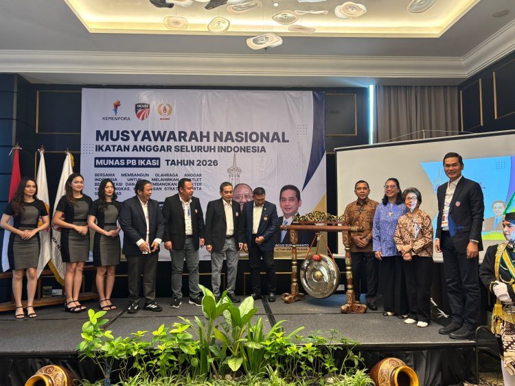 Agus Suparmanto. Terpilih Kembali sebagai Ketua Umum PB. IKASI. 2026