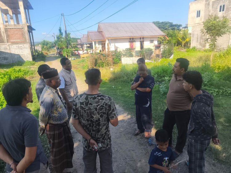 Polsek Baitussalam Komitmen Tangani Kasus Pencurian dan Pengancaman