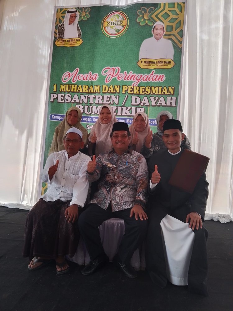 Peringatan 1 Muharram 1448 H Dipusatkan di Dayah Bumi Zikir Gunung Lagan, Bupati Aceh Singkil Resmikan Pesantren