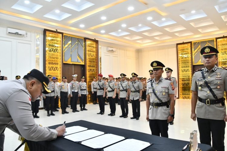 Empat Pejabat Polres Aceh Timur Berganti, Kapolres Tekankan Profesionalisme dan Pelayanan Prima