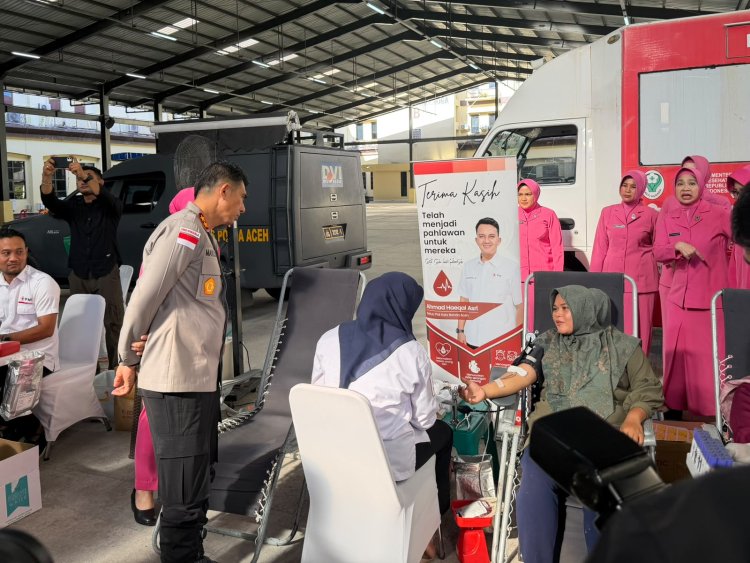 Bakti Kesehatan Hari Bhayangkara Ke 80, Kapolda Aceh : Sekitar 5.000 Warga Telah Menerima Berbagai Layanan Kesehatan