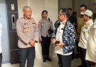 Wakapolda Aceh Sambut Kedatangan Mendagri Tito Karnavian di Bandara Sultan Iskandar Muda