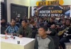 Polres Aceh Singkil Gelar Nobar Piala Dunia 2026 Laga Prancis vs Spanyol di Aula Tribrata