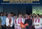 Produk Karya Warga Binaan Rutan Batam Curi Perhatian Ibu Wakil Presiden Saat Kunjungan Kerja di Kepri