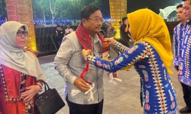 Bupati dan Ketua TP-PKK Aceh Singkil Hadiri Gala Dinner HUT APKASI Ke-26 di Deli Serdang