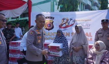 Polda Aceh Salurkan 450 Paket Bansos untuk Warga Banda Aceh Dalam Rangka Hari Bhayangkarak ke 80