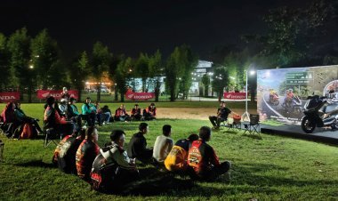 Touring, Camping, dan Kebersamaan Warnai PCX Bikers Playland HPCI Batam