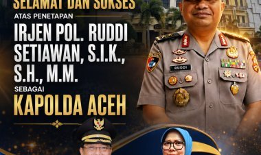 Bupati Aceh Singkil Ucapkan Selamat kepada Irjen Pol. Ruddi Setiawan, Tegaskan Komitmen Sinergi dengan Polda Aceh