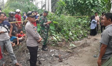 Warga Aceh Singkil Ditemukan Meninggal di Belakang Rumah Warga, Polisi Lakukan Olah TKP