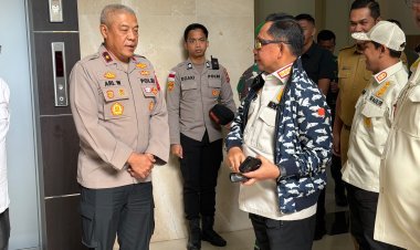 Wakapolda Aceh Sambut Kedatangan Mendagri Tito Karnavian di Bandara Sultan Iskandar Muda