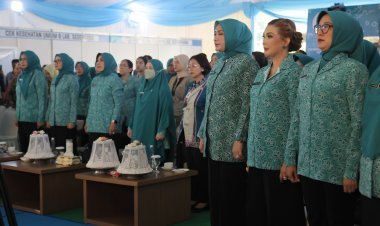 Ketua TP PKK Aceh Hadiri Pembukaan HKG PKK Nasional ke-54 dan HUT Dekranas ke-46 di Makassar