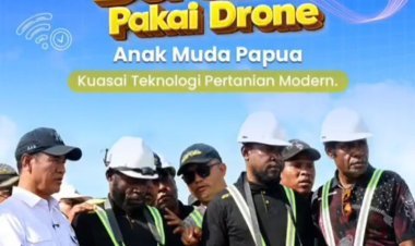 Anak Muda Papua Kuasai Teknologi Drone Pertanian AGRA30, Wujud Nyata Transformasi Pertanian Modern Indonesia