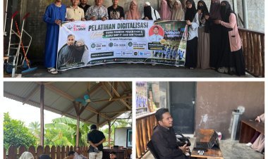 Pelatihan Digitalisasi di Ponpes Zaid bin Tsabit Sukses, Tingkatkan Kompetensi Guru Hadapi Era Pendidikan Modern