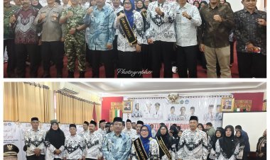 Pelantikan Pengurus PGRI Aceh Singkil dan Pengukuhan Bunda Guru, Bupati Ajak Perkuat Kolaborasi Tingkatkan Mutu Pendidikan