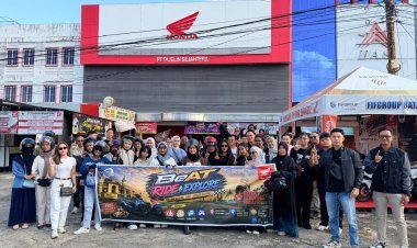 Capella Honda Kepri Gelar BeAT Ride & Explore, Ajak Konsumen Nikmati Pesona Kota Tanjungpinang