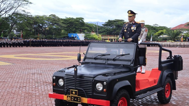 Wakapolda Aceh Pimpin Upacara Hari Bhayangkara ke-80, Sampaikan Amanat Presiden RI