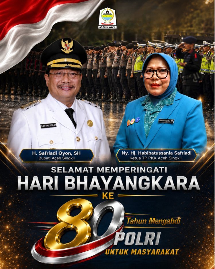 PT Socfindo Kebun Lae Butar Ucapkan Selamat HUT Bhayangkara ke-80, Eric Obaza Barus: Polri Adalah Pelayan Masyarakat