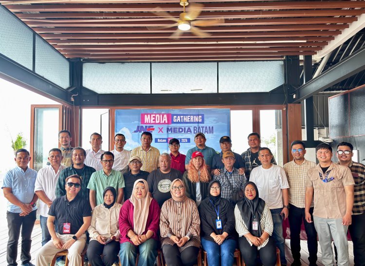Pererat Kemitraan, JNE Batam Apresiasi Insan Media dalam Media Gathering 2026