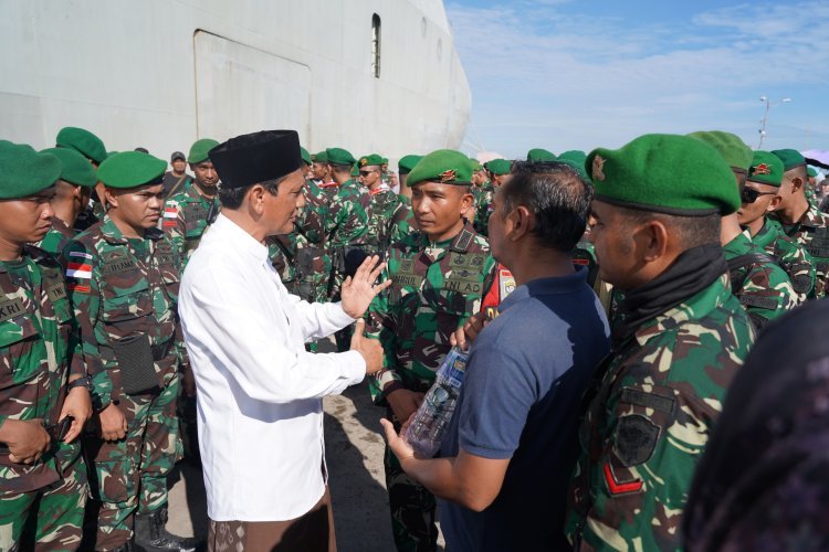 Pimpin 450 Pasukan Ksatria Yudha ke Papua, Putra Aceh Letkol Jahrul Fahmi Emban Misi Jaga Perbatasan dan Mengajar Anak Pedalaman