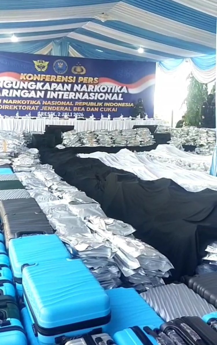 BNN RI Gagalkan Penyelundupan 3,37 Ton Kuncup Bunga Cannabinoid Berkedok Impor Barang